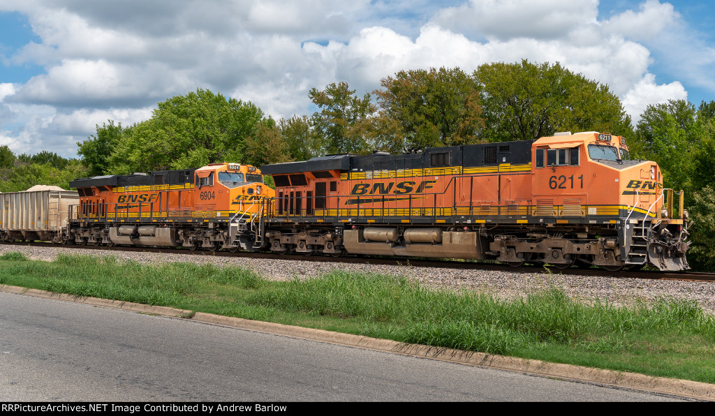 BNSF Rock Train at Sherman